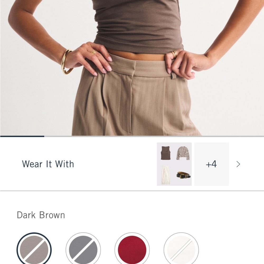 NWT Abercrombie & fitch bra free Scoopneck tank - Picture 6 of 7